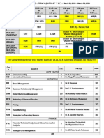 12 - Time Table - Term VI (03.03.14 To 09.03.14)