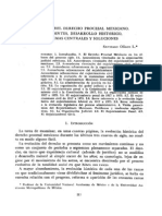 Evolución del Derecho Procesal Mexicano, antecedentes, desarrollo histórico problemas centrales y soluciones, Santiago Oñate.