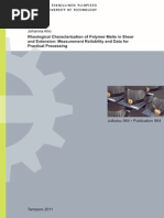 Download Rheological Characterization of Polymer Melts in Shear and Extension by Miguel Marujo SN211213486 doc pdf