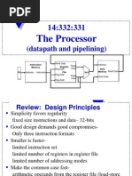 The Processor: (Datapath and Pipelining)