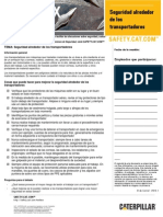 Seguridad Alrededor de Los Transportadores PDF