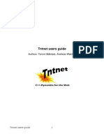 Tntnet Users Guide: Authors: Tommi Mäkitalo, Andreas Welchlin