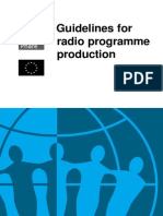 Guidelines For Radio Programme Production