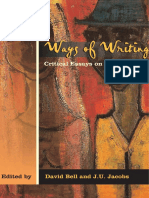 Ways of Writing: Critical Essays On Zakes Mda