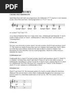 Jazz Theory: Chord Progressions