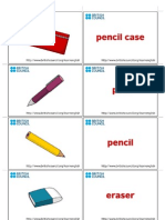 Kids Flashcards School 1