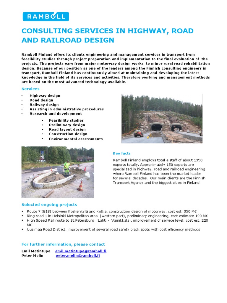 Highway and Railroad Brochure | PDF