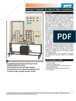 Banco de Ensayos Cambiador de Calor de Tubos Concéntricos: Página 1/2 11/2010