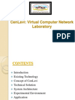 Cenlavi: Virtual Computer Network Laboratory