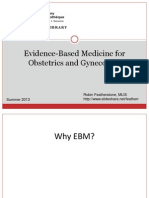 Evidence-Based Medicine For Obstetrics and Gynecology: Life Sciences Library