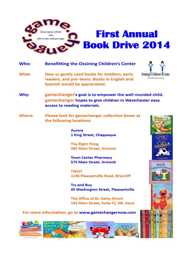 Children's Book Drive in Westchester | PDF