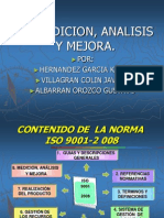 Sistema de Gestion de Calidad Medicion Analisis Mejora