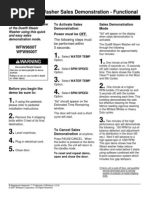 Download WHP Laundry Demo Modes by QueenArc SN211249232 doc pdf