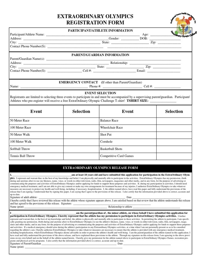 Athlete Registration Form Olympic Games The Guardian