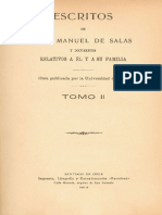 Escritos de Don Manuel de Salas y Documentos Relativos A Él y A Su Familia. T.II. 1914