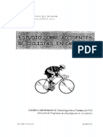 DGT Estudio Sobre Accidentes de Ciclistas