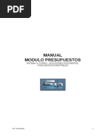 Manual s10 Presupuestos