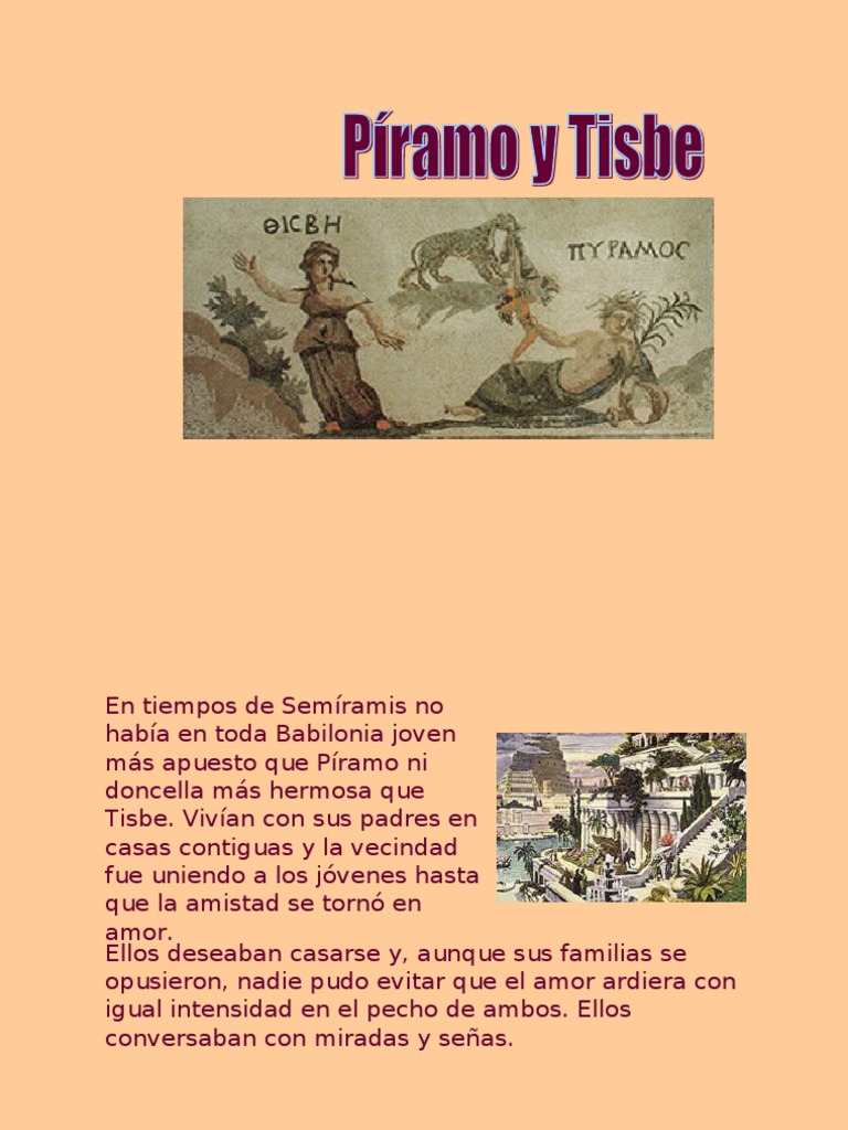 Mito Piramo y Tisbe | Ocio