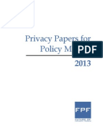 FPF Privacy Papers 2013