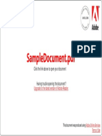 Sampledocument - PDF: Envelope/Link