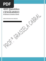 400 Questões Cesgranrio - Português - Grasiela Cabral
