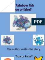 The Rainbow Fish True or False Game Edited