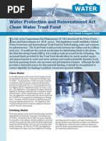 Download Water Protection and Reinvestment Act Clean Water Trust Fund by Food and Water Watch SN21127950 doc pdf