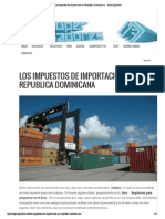 Los Impuestos de Importacion en Republica Dominicana - SuperJugadores
