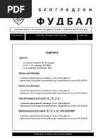 Bilten Vanredni Broj 01 Za 14 Seniori