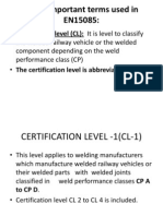 Weld Performance Class (CP) en 15085 | PDF