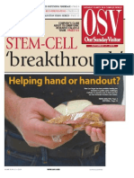 Getting to the Truth Behind Stem-Cell Breakthrough - Our Sunday Visitor October 17, 2006 by Stephen James