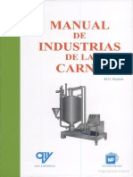 M. D. Raken - Manual de Industrias de La Carne
