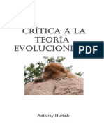 Critica A La Teoria Evolucionista