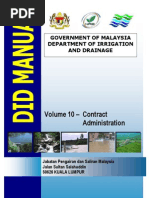 Volume 10 - Contract Administration