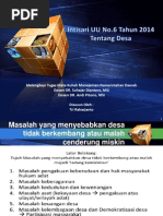 Download Intisari UU No 6 Tahun 2014 Ttg Desa by jVirtute SN211312765 doc pdf