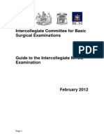 Announcement-mmed-surgery-Guide To The Intercollegiate MRCS Examination - Singapore 2012