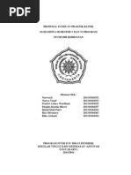 Download Proposal Praktik Klinik Kebidanan by Puspita Nea SN211315780 doc pdf