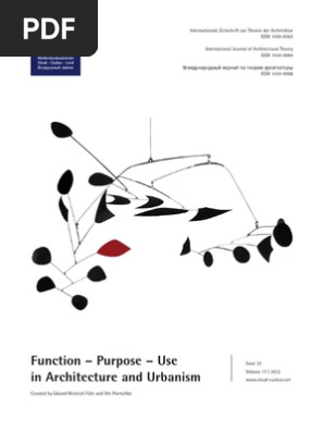 Function In Architecture Aesthetics Epistemology - 