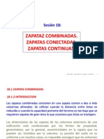 Sesión 18 Zapatas combinadas, conectadas y continuas.pdf