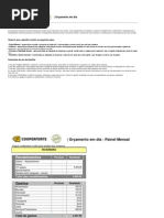 Planilha de Controle Financeiro Da Cooperforte