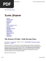 The Return Of Enki – Kids Become Stars | TERRAPAPERS