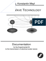 Konstantin Meyl Scalar Wave Technology