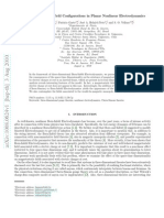 Aspects of Magnetic Field Configurations in Planar Nonlinear Electrodynamics