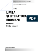 A Doua Sansa Secundar Limba Rromani Elev 1