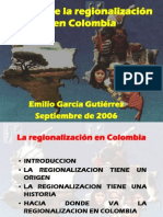 Bases de La Regionalizacion Colombia