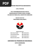 Download Proposal PKMP tentang Desa Wisata by Melia Wanda Puspita SN211336099 doc pdf