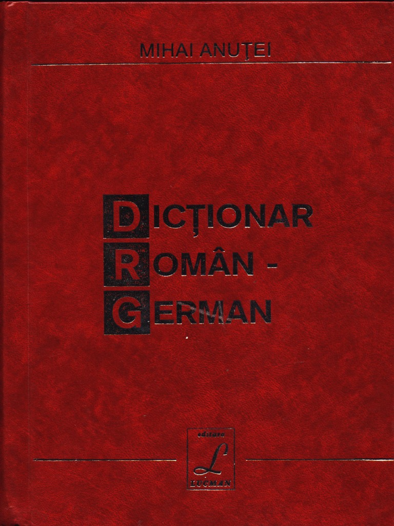 Dictionar Roman German