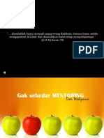 Gak Sekedar Mentoring-Wahyuno.D