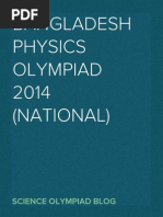 Download Bangladesh Physics Olympiad 2014 National by Science Olympiad Blog SN211344719 doc pdf