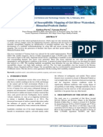 Landslide Modeling and Susceptibility Mapping of Giri River Watershed, Himachal Pradesh (India)